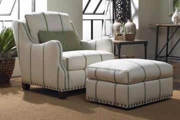 Dark Grey with Footrest Explore Land Living Room Single High Back Lazy Chair Modern Upholstered Accent Chair