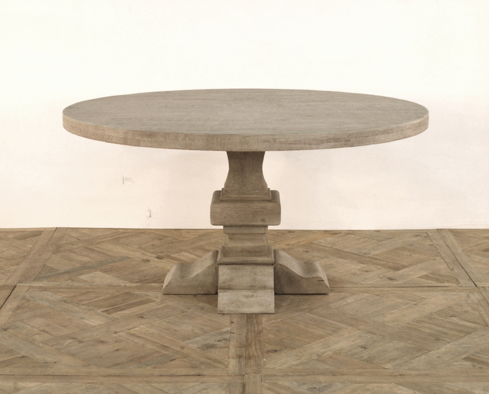 Paris Round Dining Table, Pine by GJ Styles Furnitureland South The