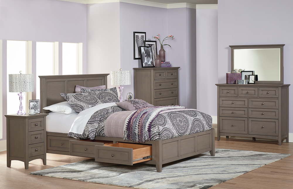 McKenzie Petite Storage Bed by Whittier Wood Furniture Furnitureland