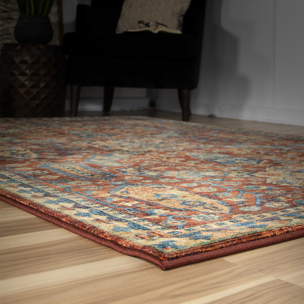 Bombay Red 7'10"x10'10" Rug by Orian Rugs Furnitureland South The