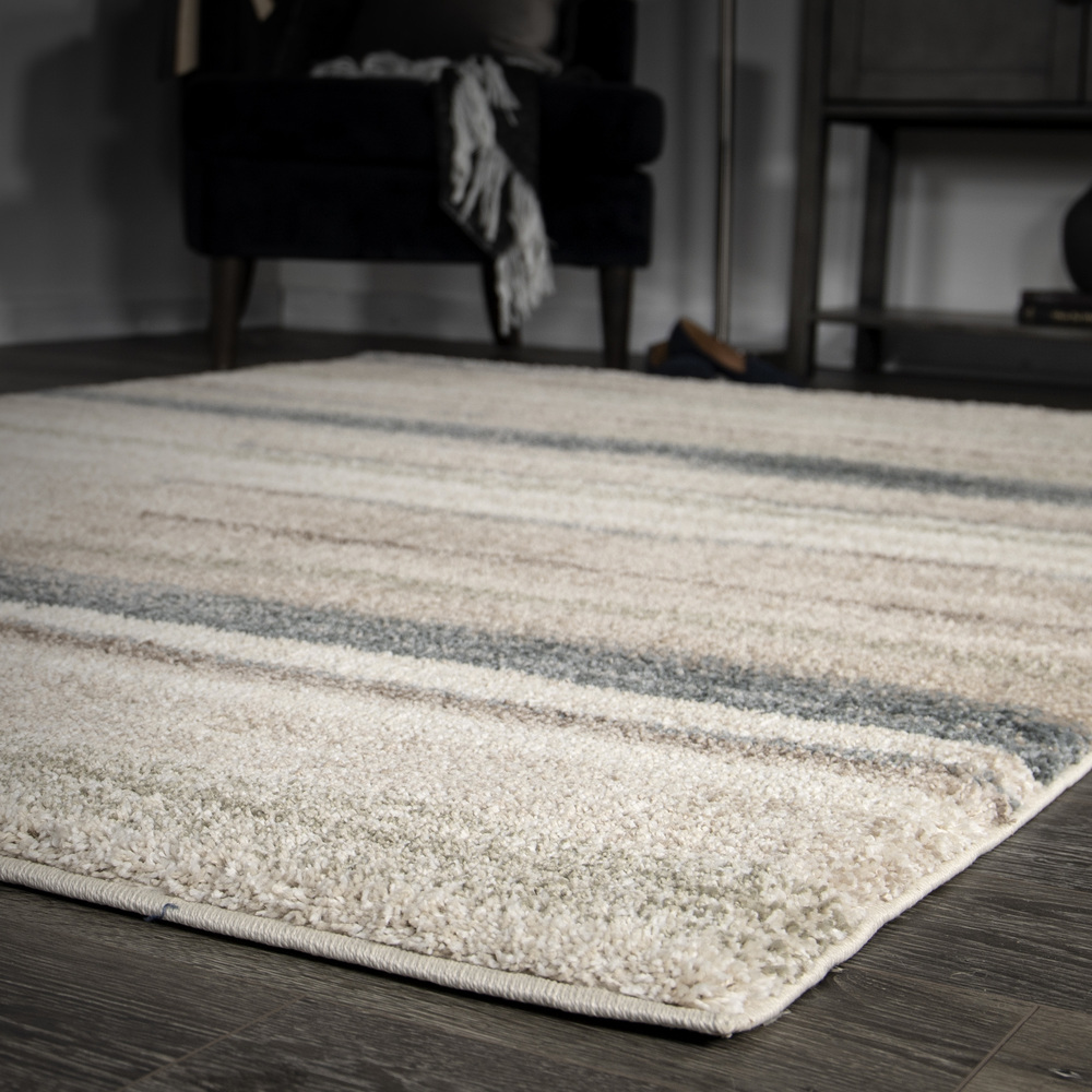 Modern Motion Muted Blue 7'10"x10'10" by Orian Rugs Furnitureland