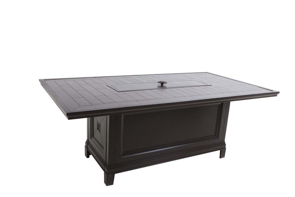 Bungalow Rectangular Fire Pit Table by Sunvilla Corporation