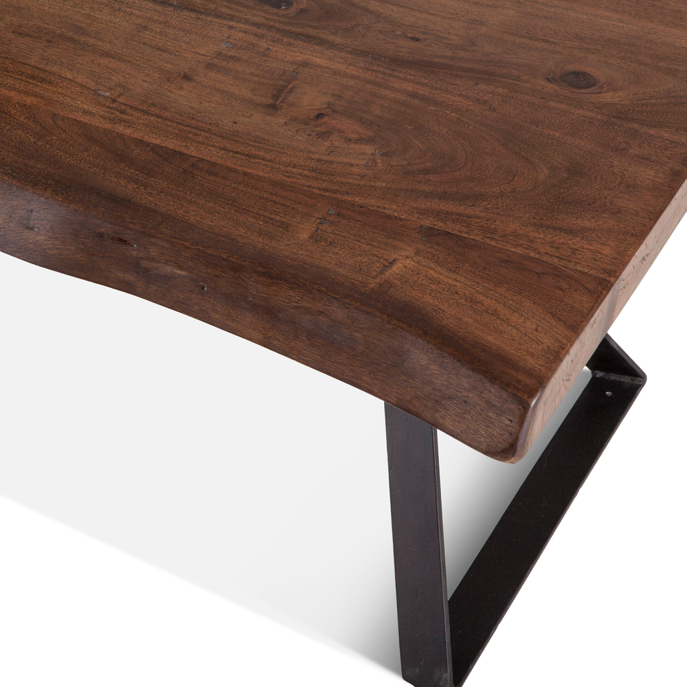 London Loft Coffee Table 54" Walnut by Home Trends & Design