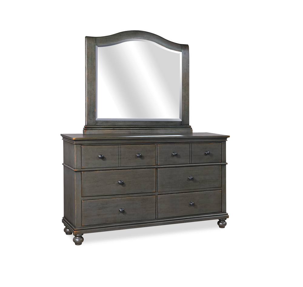 Oxford Dresser and Arched Mirror by Aspenhome Furnitureland South The World's Largest
