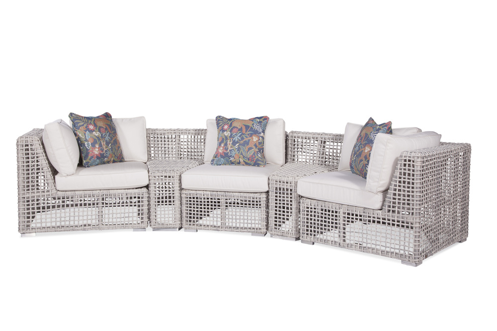 Hyde Park 5 Piece Curved Outdoor Sectional By Braxton Culler Furnitureland South The World S Largest Furniture Hyde Park 5 Piece Curved Outdoor, Hyde Park Outdoor Furniture