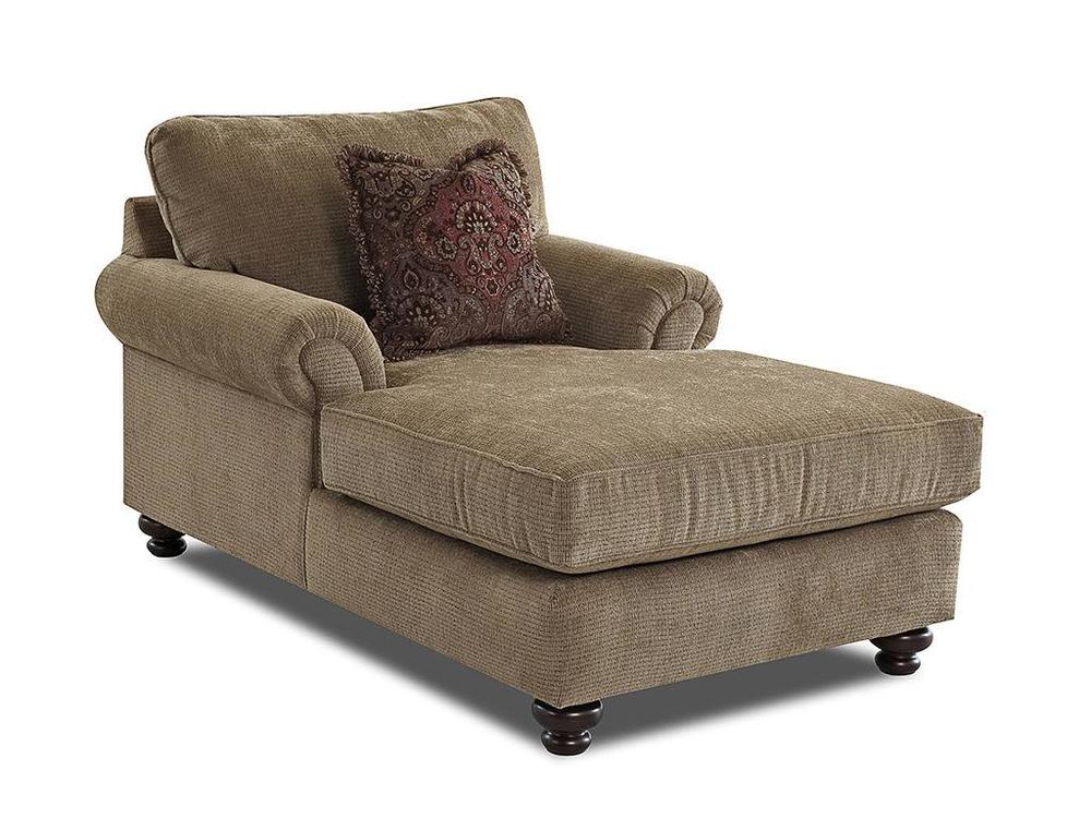 Chaise Lounge by Klaussner Home Furnishings Furnitureland South The