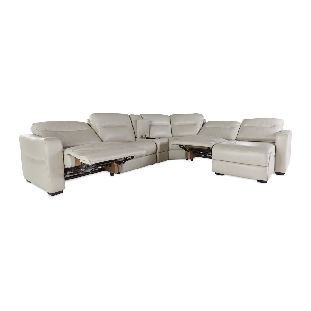 Power Reclining Sectional by Flexsteel Furnitureland South