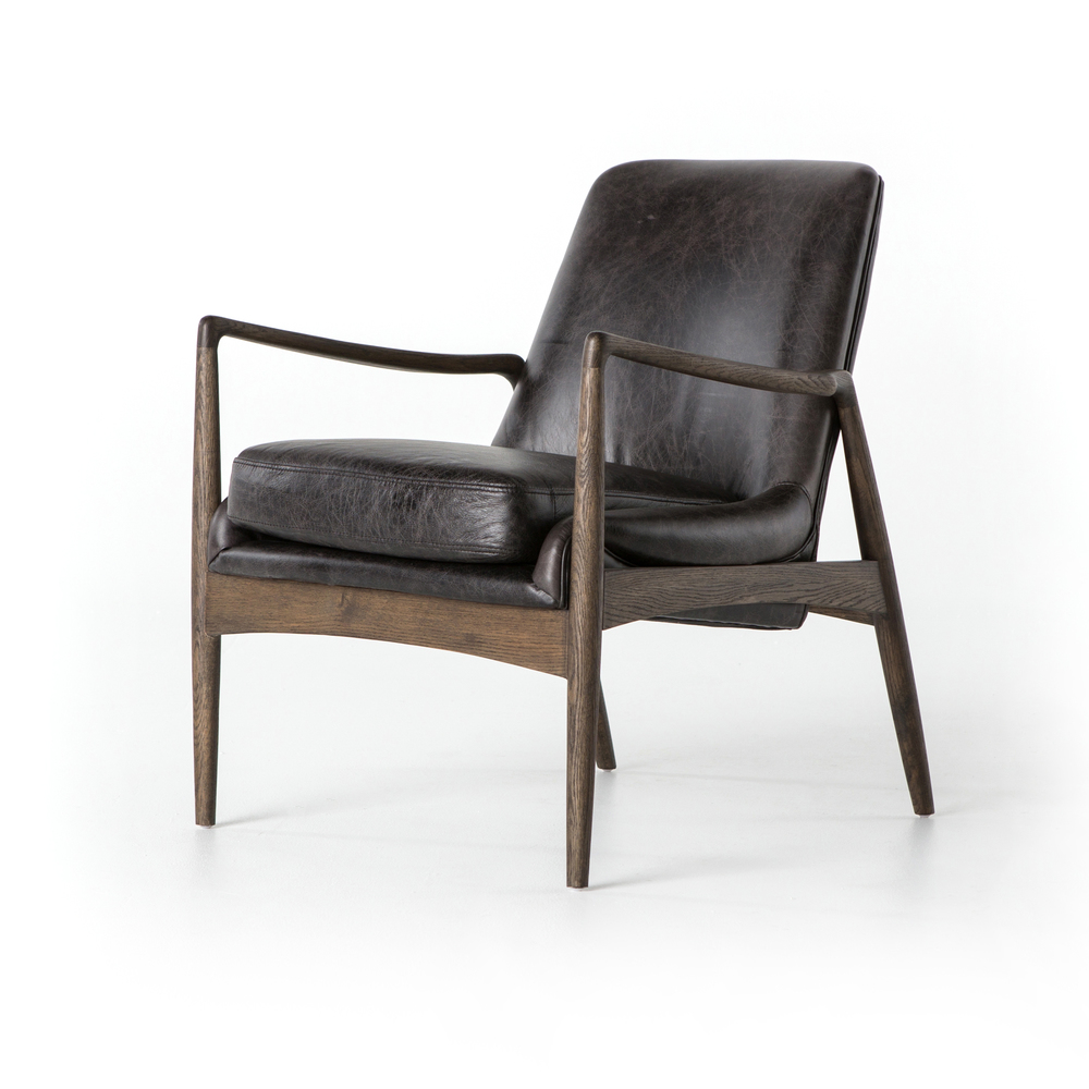 Braden Leather Chair by Four Hands Furnitureland South The World's