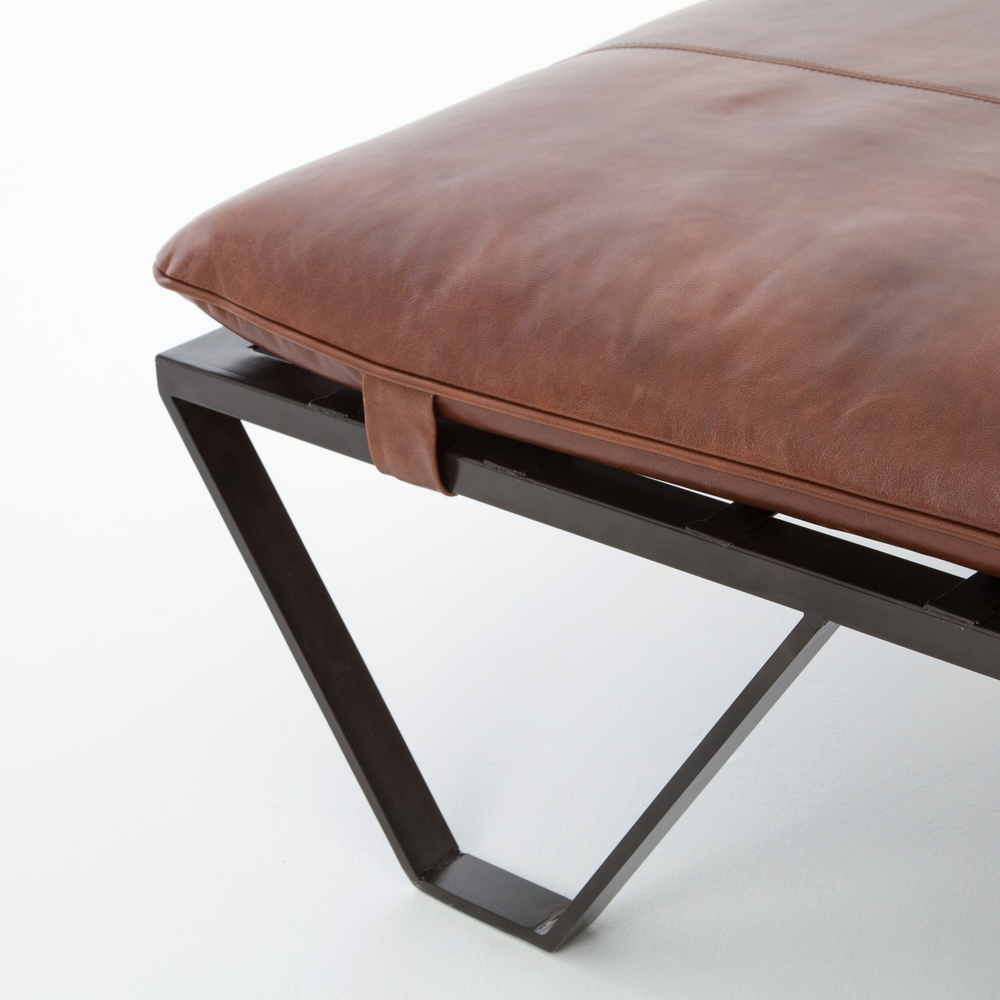 Darrow Ottoman by Four Hands | Furnitureland South | The World's Largest Furniture Store