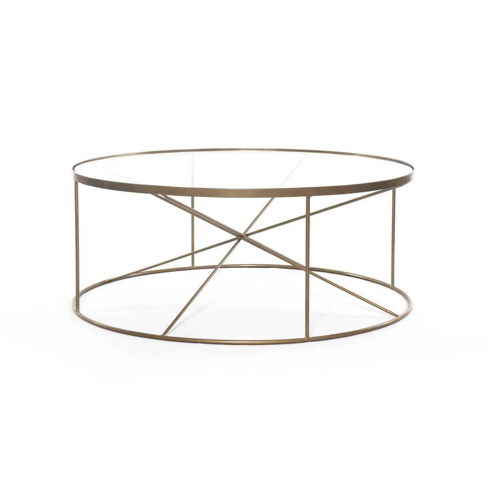Lucas Round Coffee Table by Four Hands Furnitureland South The