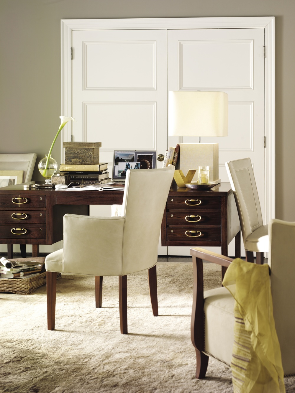 Jasper Writing Desk by Hickory Chair Furnitureland South The World