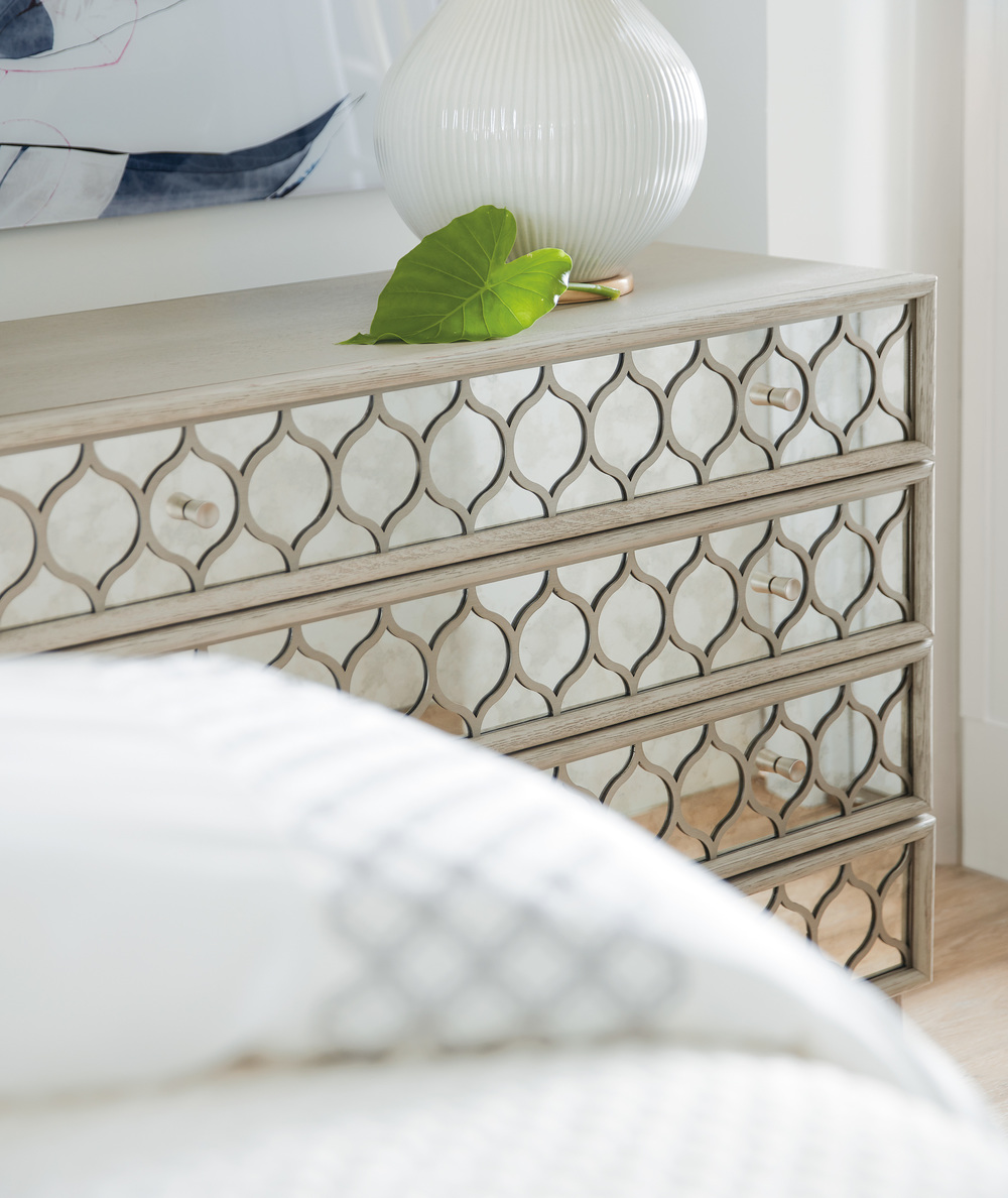 Mirrored Bachelor's Chest by Hooker Furniture Furnitureland South