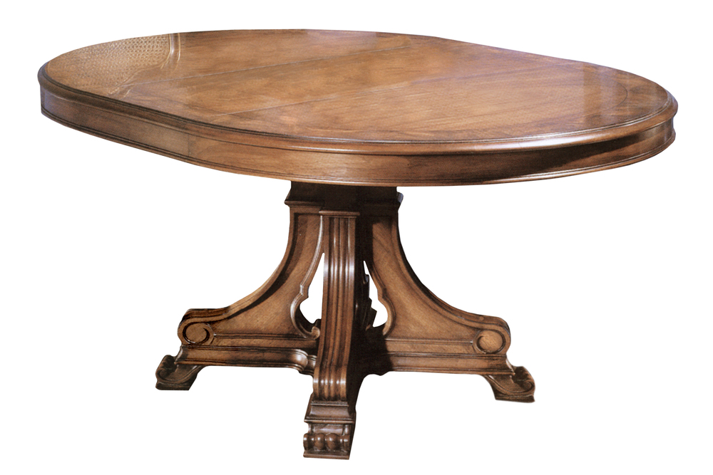 French Regence Round Dining Table by Karges Furniture Furnitureland