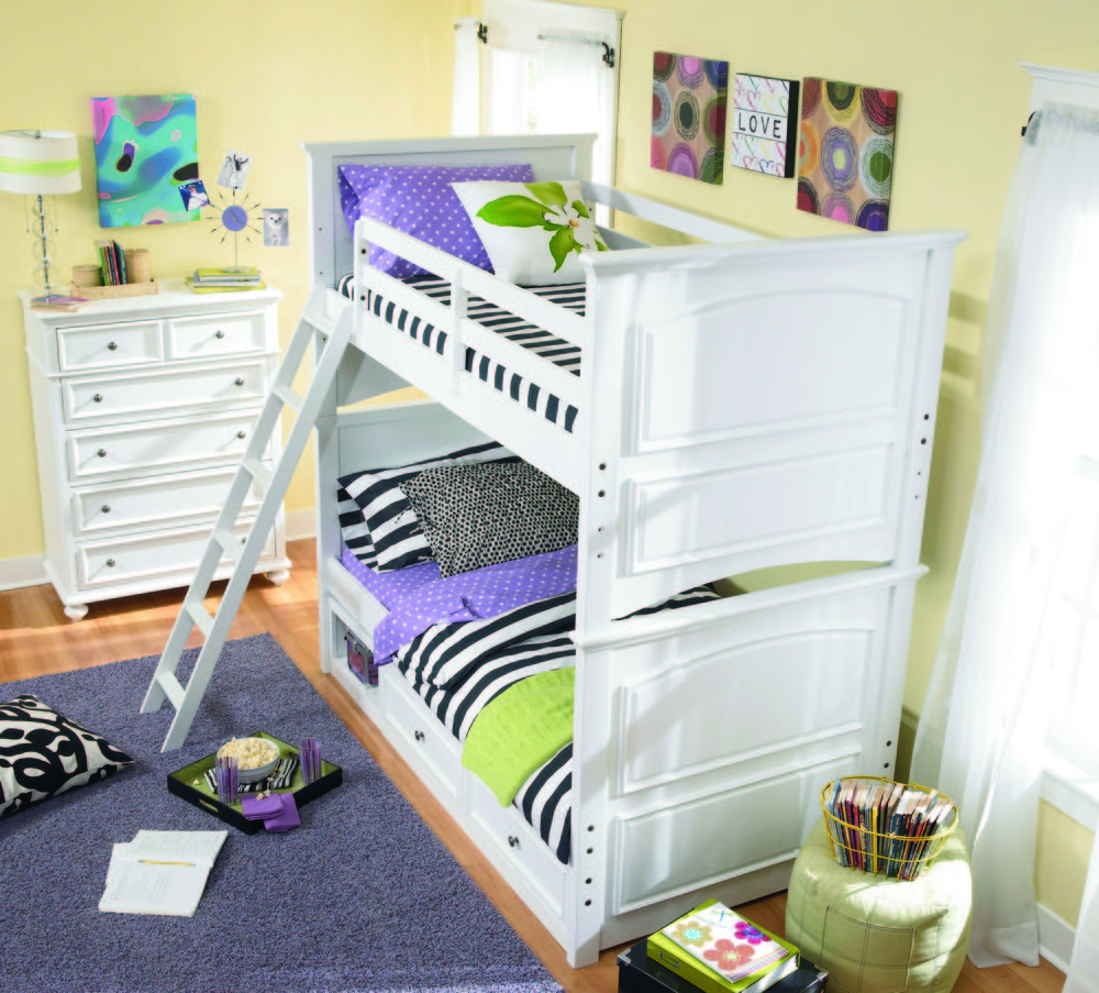 Twin over Twin Bunk Bed by Legacy Classic Furniture Furnitureland South The World's Largest