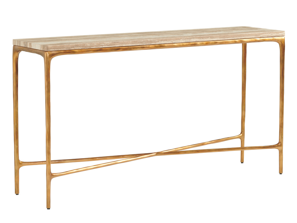 Menlo Park Console With Stone Top by Lexington Furnitureland South