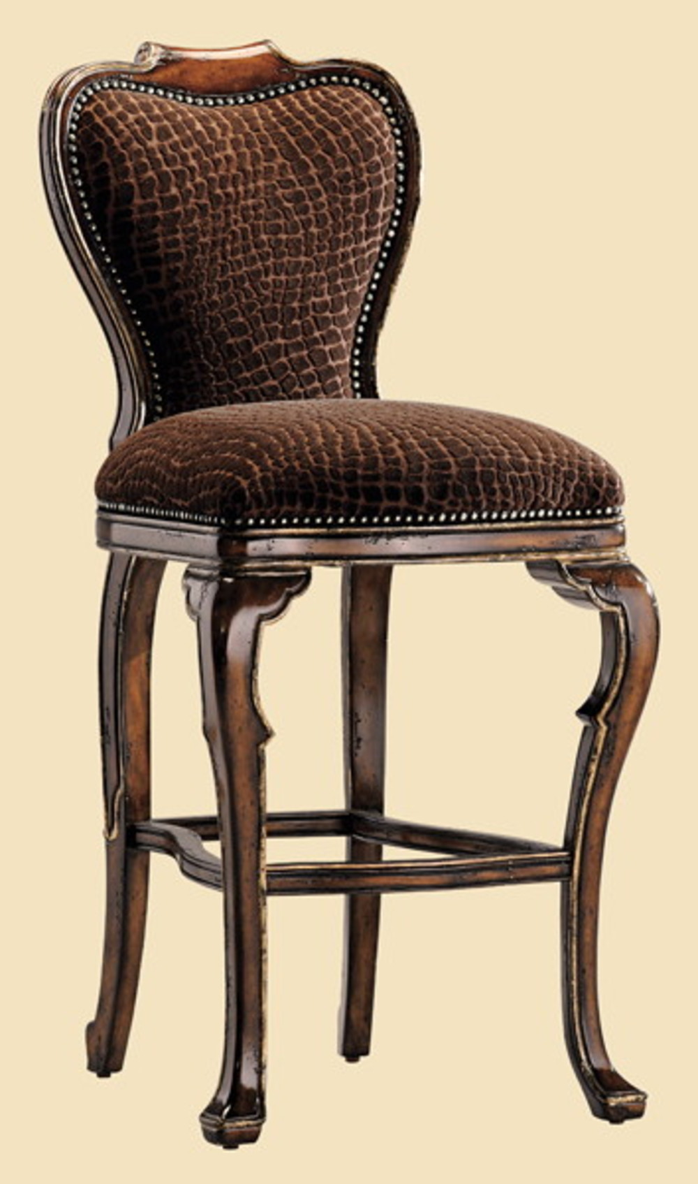 Villa Argenta Bar Stool by Marge Carson Furnitureland South The