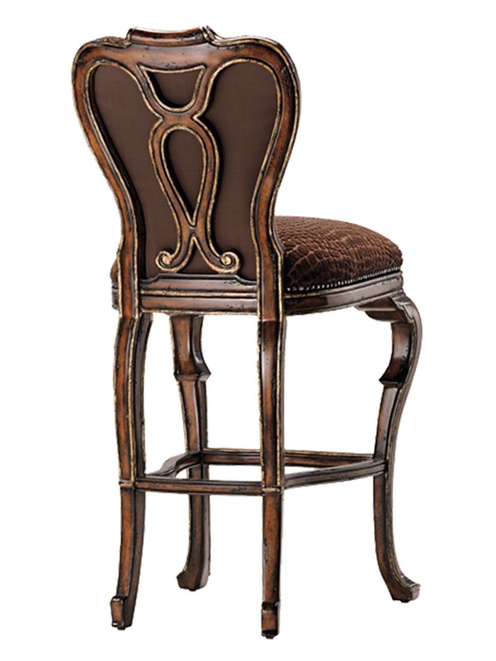 Villa Argenta Bar Stool by Marge Carson Furnitureland South The