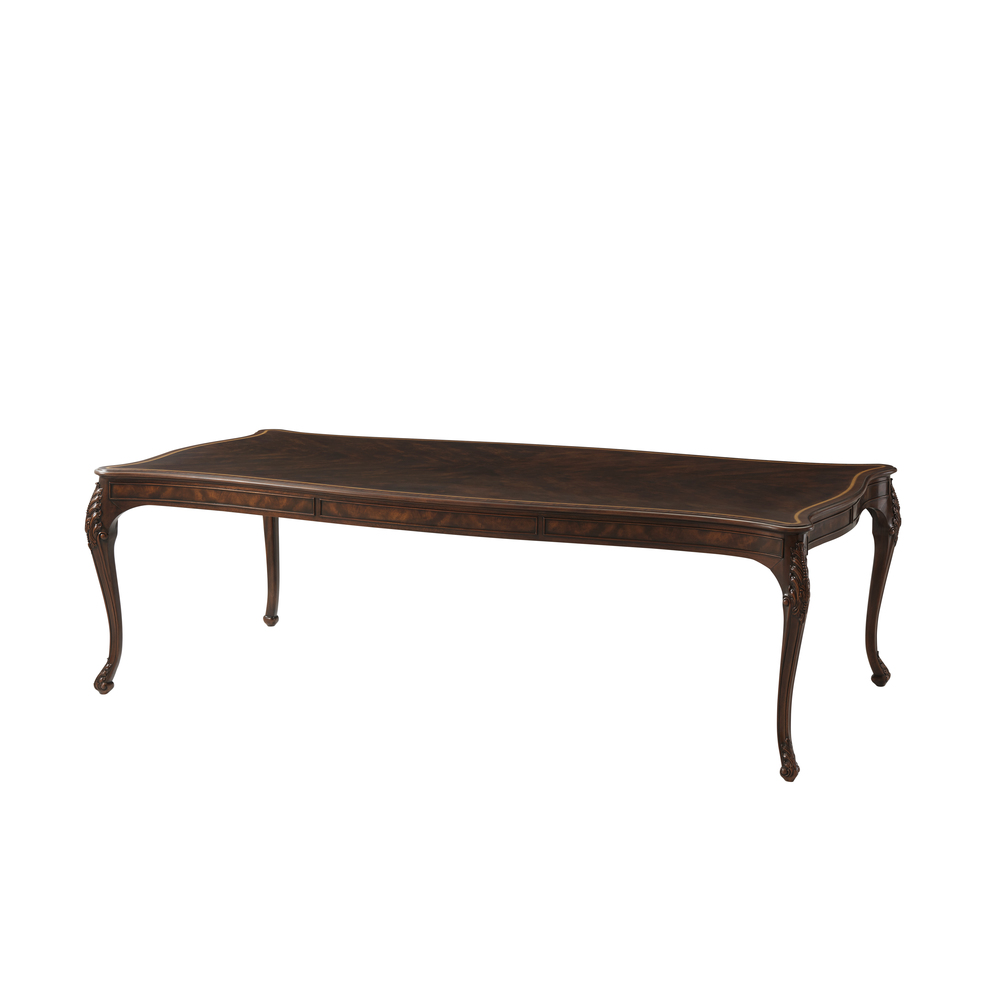 Saunders Dining Table by Theodore AlexanderQuick Ship Furnitureland