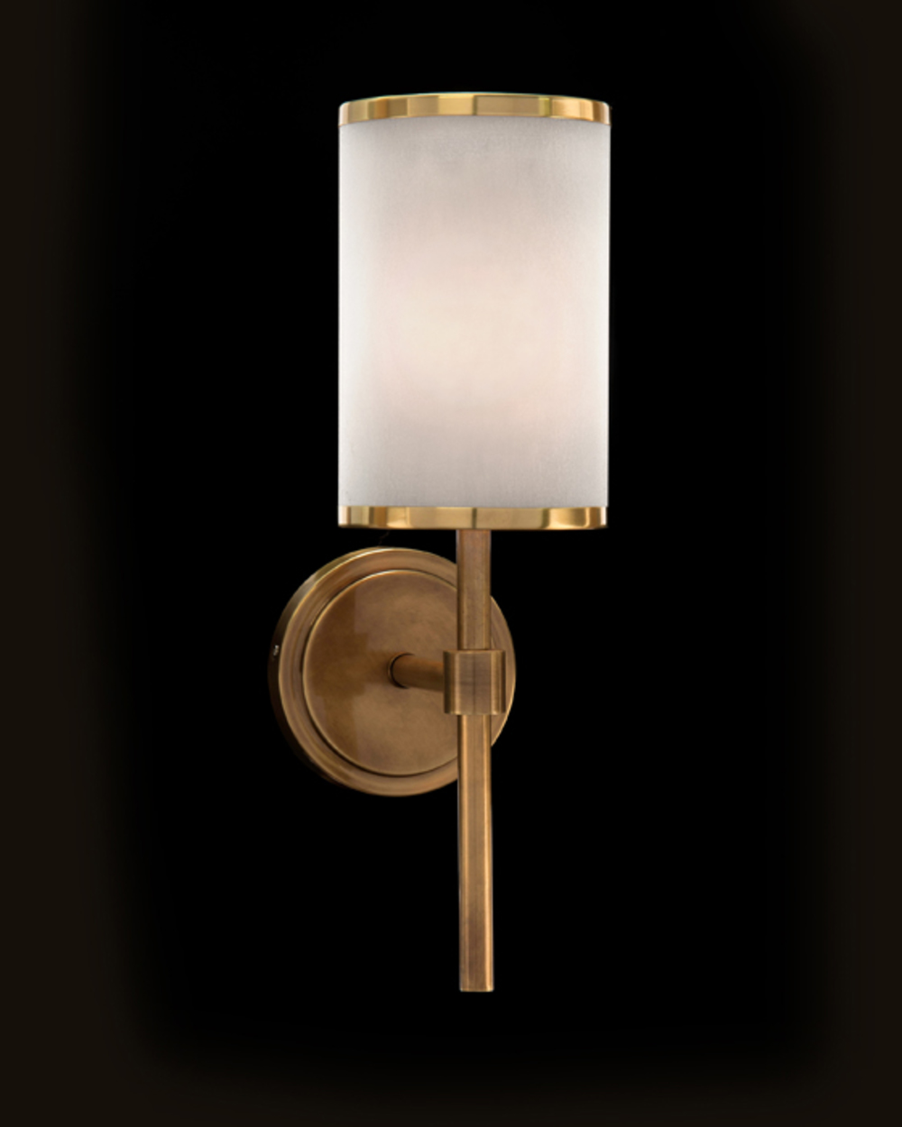 Modern Brass Wall Sconce by John Richard Collection Furnitureland