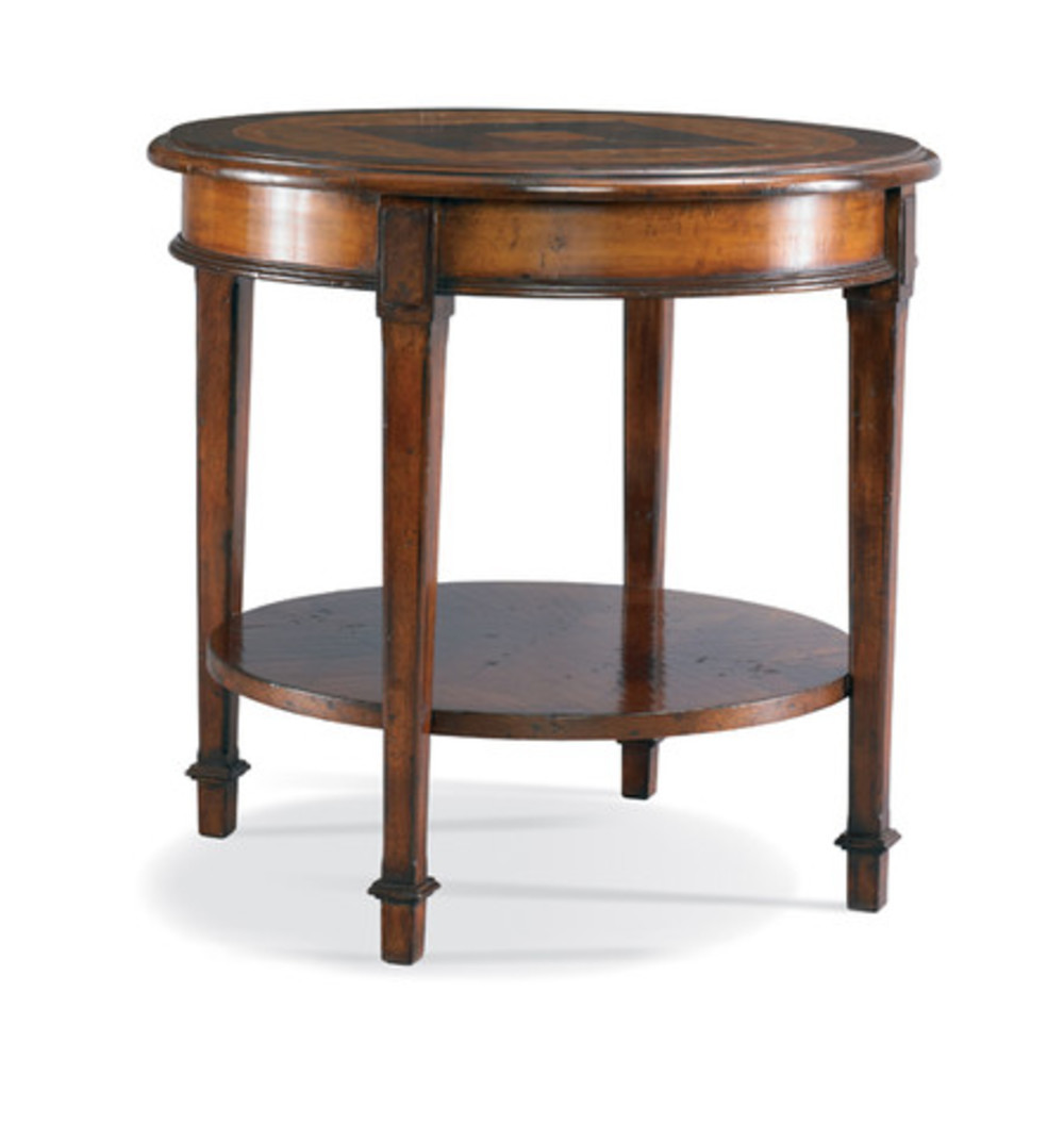 Round End Table by CTHSherrill Occasional Furnitureland South The