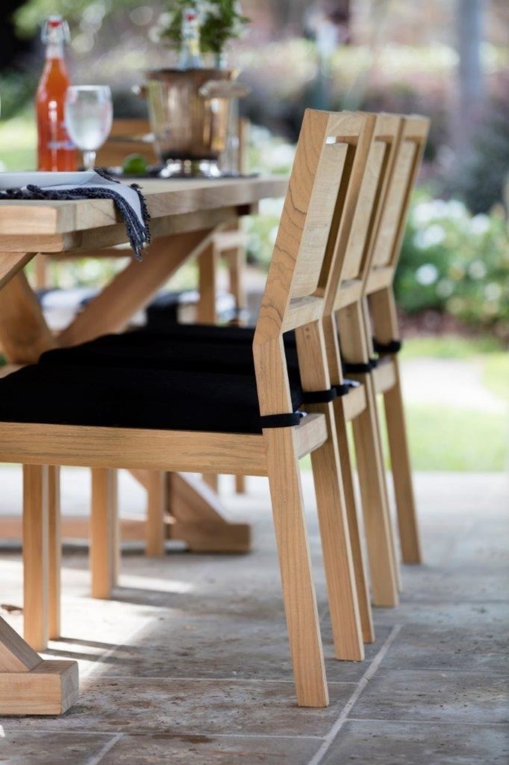 Avondale Teak Side Chair by Summer Classics Furnitureland South The