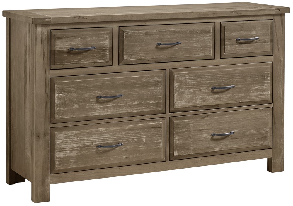 7 Drawer Triple Dresser by Vaughan Bassett Furnitureland South The World's Largest Furniture