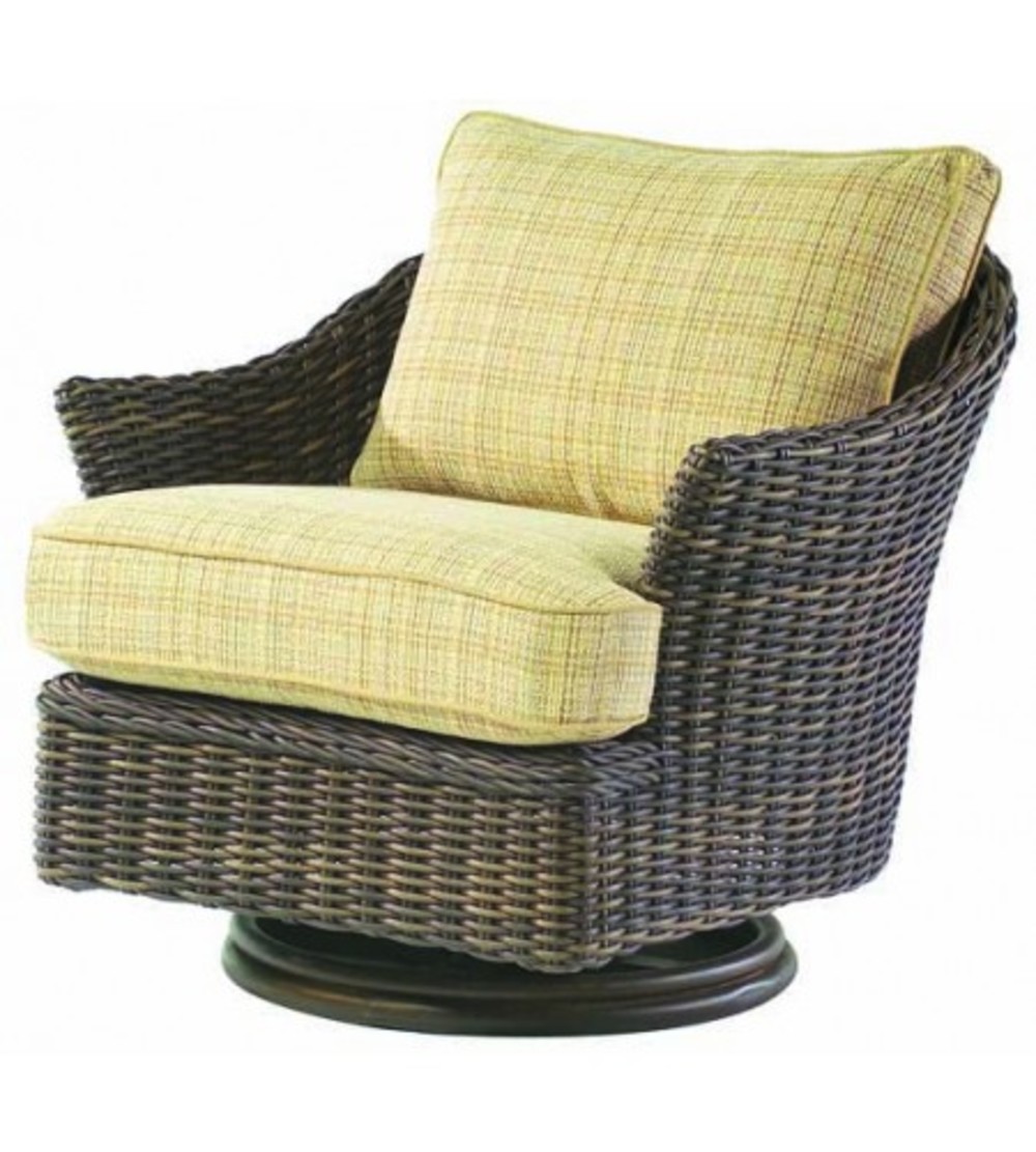 Swivel Lounge Chair by Woodard Company | Furnitureland South | The